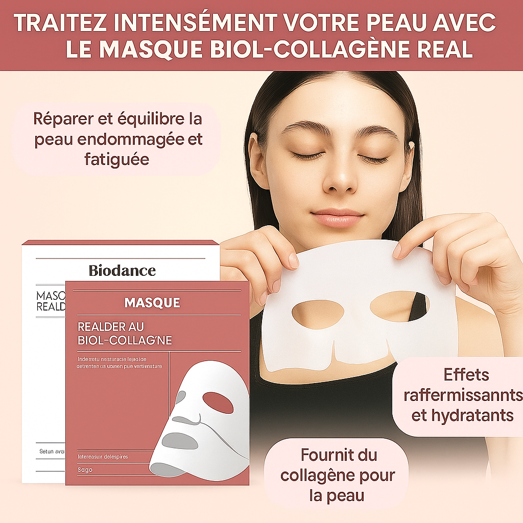 Masque BIO Hydratant au collagène✨
